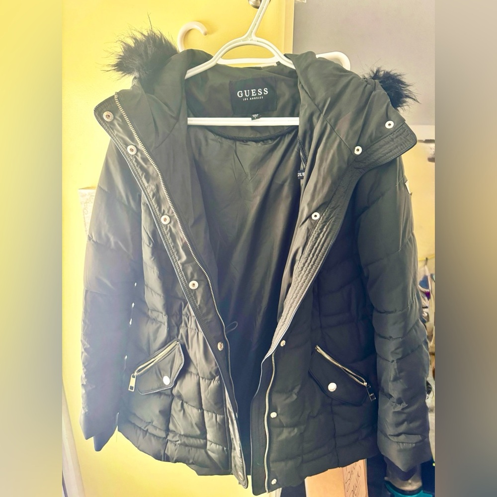 Winter Coat Hooded Womens